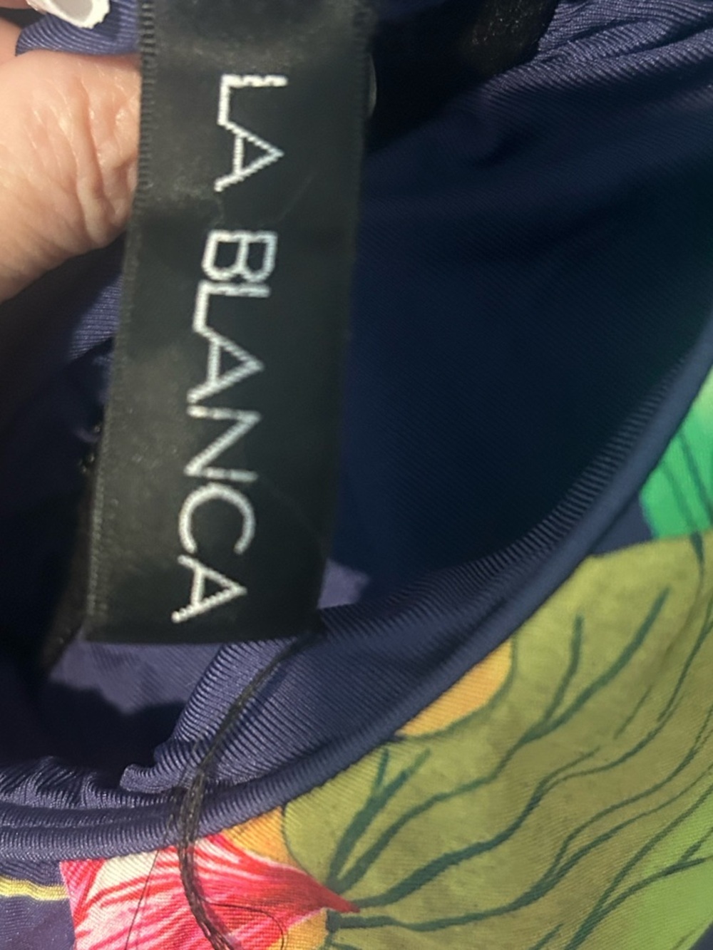 La Blanca Bora Bora One Piece Swimsuit Size 6 - Picture 5 of 6